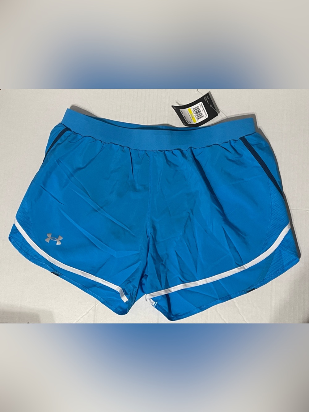 Under Armour Fly-By 2.0 Shorts - Wms Medium - Capri/Petrol Blue - NWT